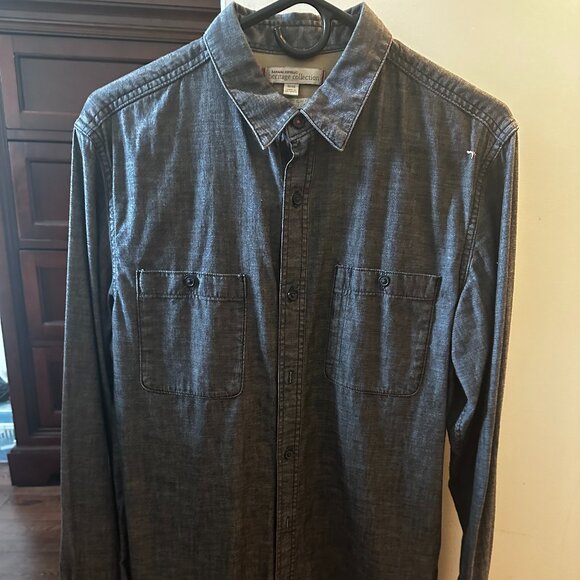 Banana Republic grey collared shirt - Picture 1 of 1